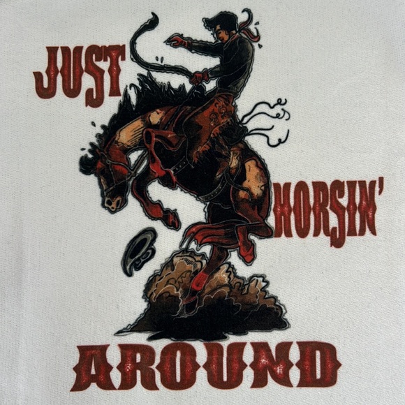 Just Horsin’ Around Crewneck! - Picture 2 of 2